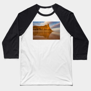 Great Tor and Tor Bay, Gower, Wales Baseball T-Shirt